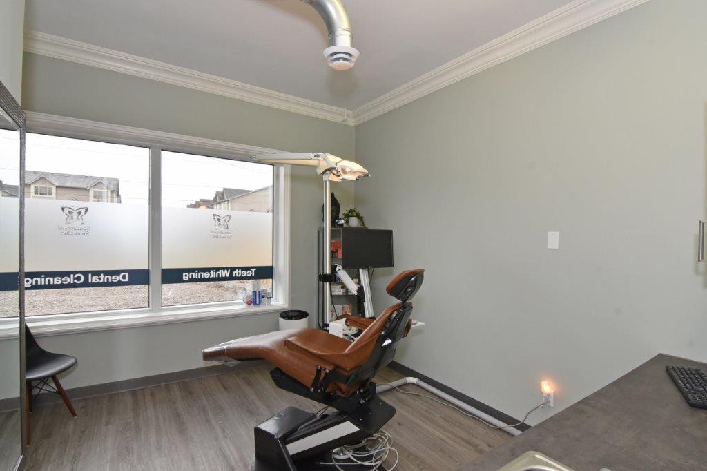 View of dental hygiene examination room