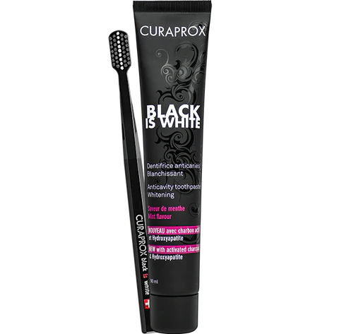 BLACK IS WHITE TOOTHPASTE